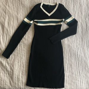 Fashion Nova Striped Sweater Dress Size L